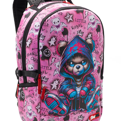 תיק גב Pink Bear Street Art Pu