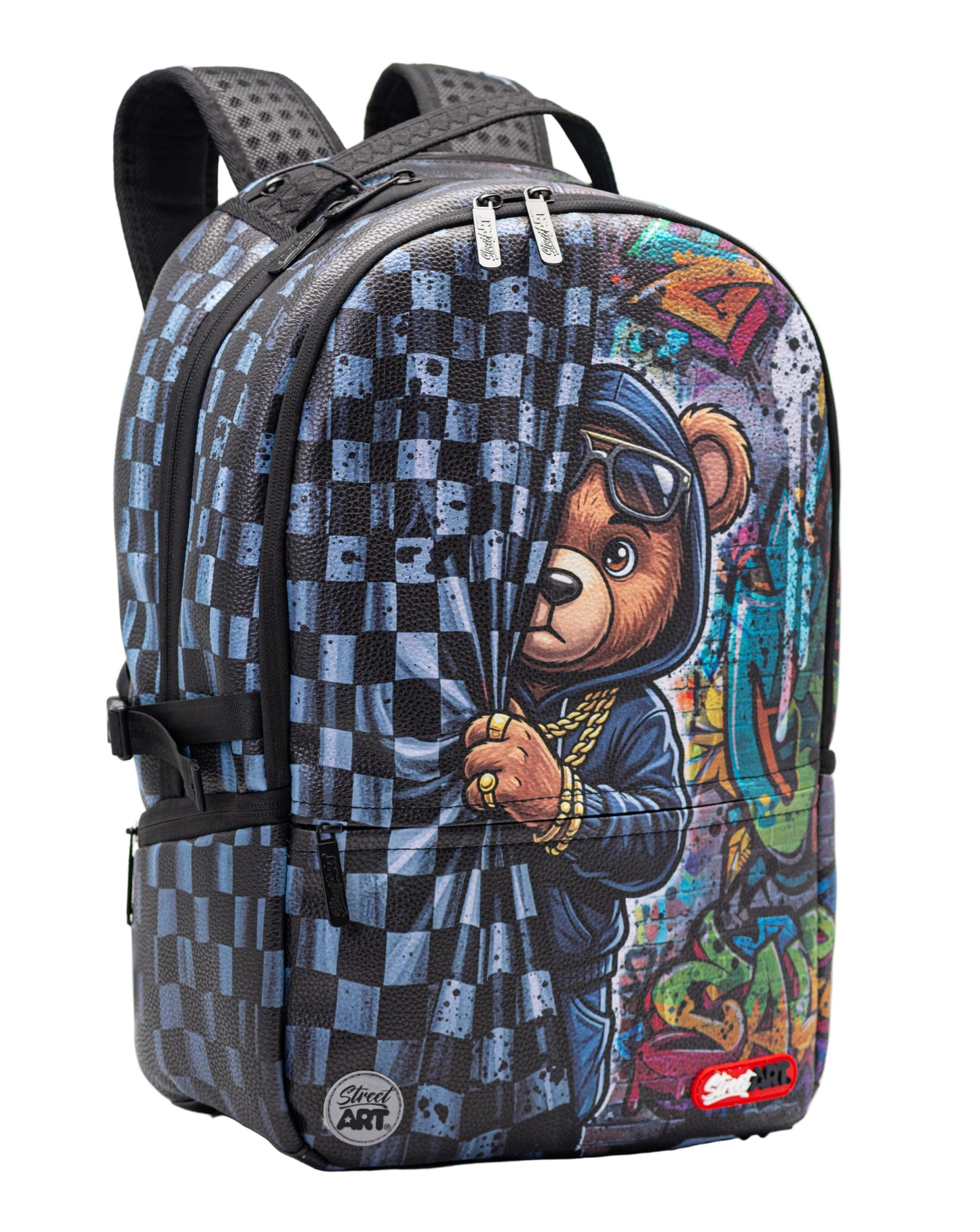 תיק גב Curtain Bear Street Art Pu
