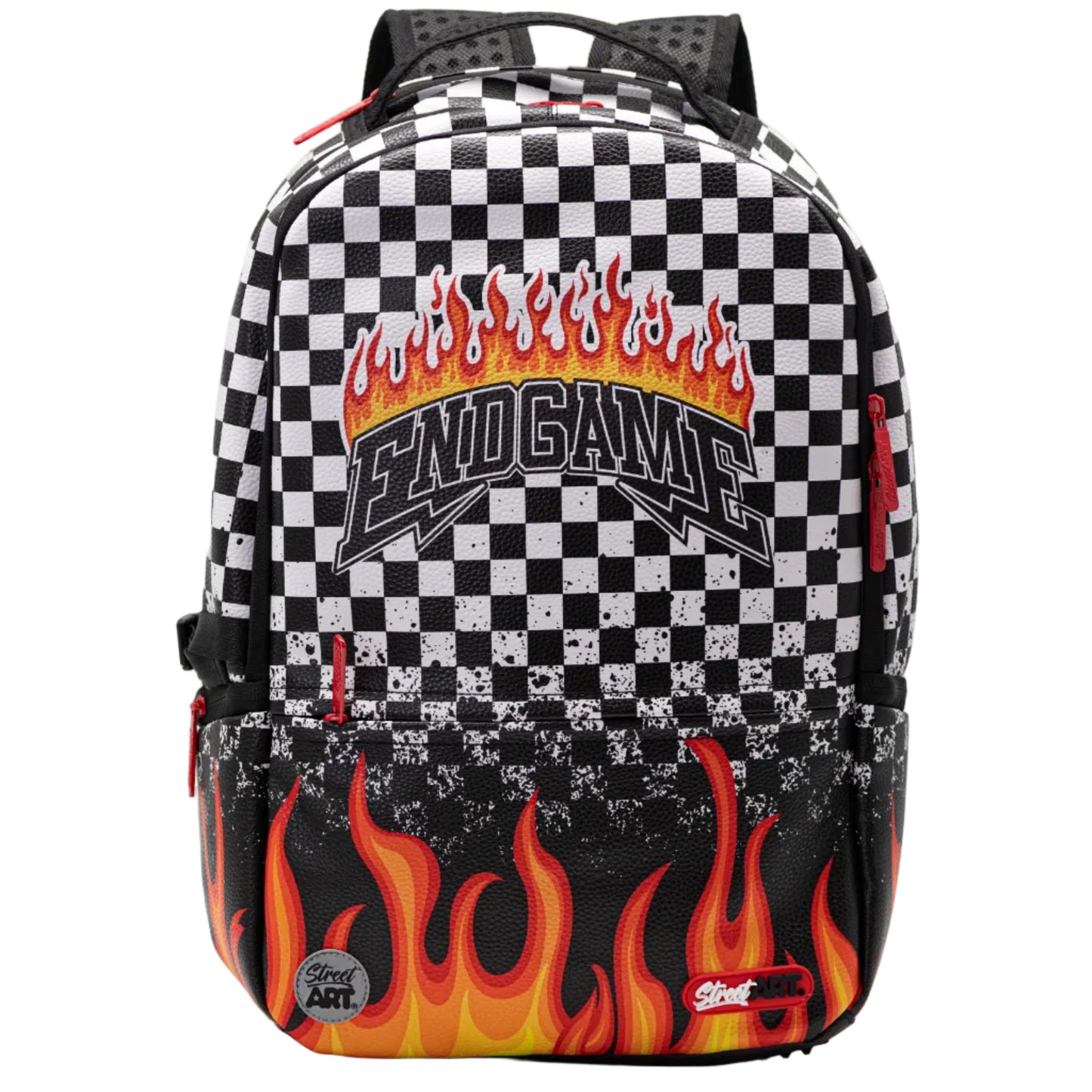תיק גב Flame Street Art Pu