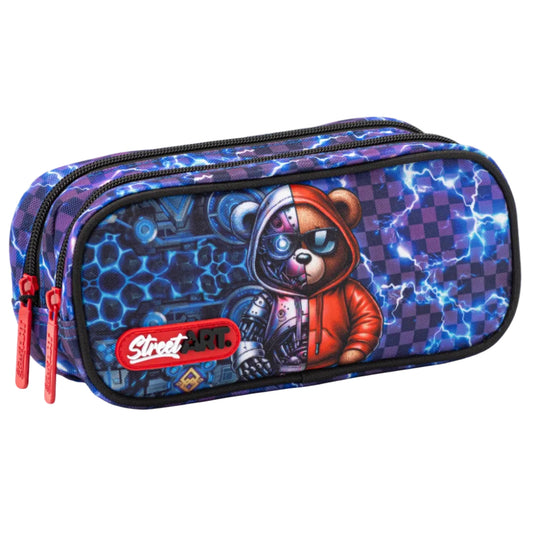 קלמר 2 תאים Bearobot Street Art