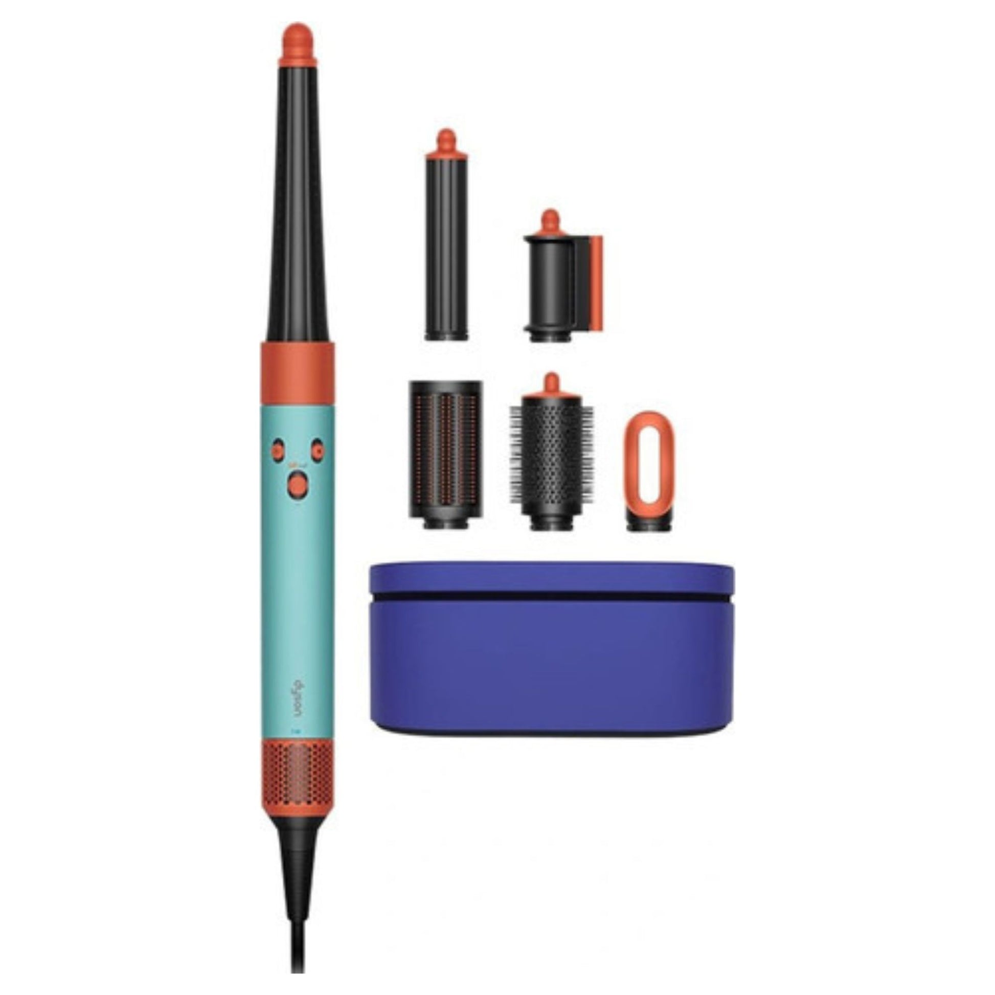 "מעצב השיער Dyson Airwrap (דגם HS08) הוא מכשיר טיפוח רב-תכליתי פורץ דרך, המשתמש בטכנולוגיית זרם אוויר מתקדמת לעיצוב, סלסול והחלקת השיער ללא שימוש בחום קיצוני.