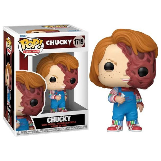 
בובת ה-!Funko Pop של צ'אקי 'הנמס' (Melted Chucky) היא פריט אספנות המנציח את אחת הגרסאות המזוהות והמבעיתות ביותר של בובת האימה המפורסמת מהמסך הקטן