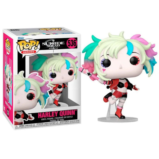 בובת ה-!Funko Pop של הארלי קווין (Harley Quinn) היא פריט אספנות צבעוני ונועז, המנציח את אחת הדמויות האהובות והפרועות ביותר ביקום של DC Comics.