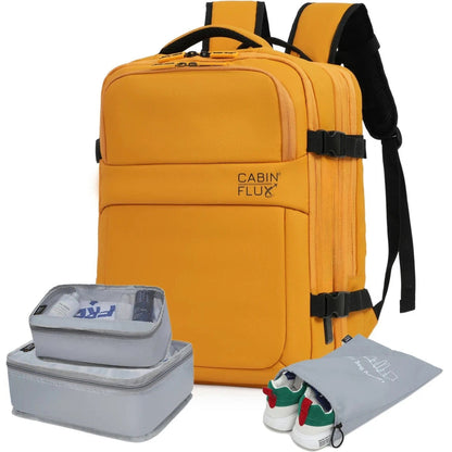 תיק עלייה למטוס ICONIC מתרחב צהוב CABIN FLUX