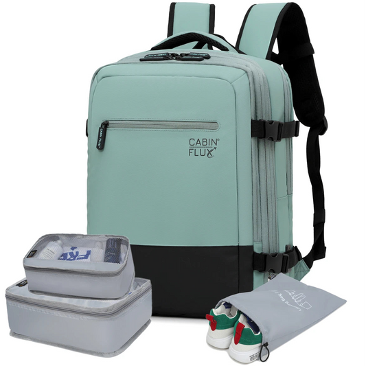 תיק העלייה למטוס המתרחב Cabin Flux Iconic הוא הפתרון המושלם לנוסעים המחפשים מקסימום נפח אחסון במימדים תקניים, המשלב מראה קלאסי עם מערכת ארגון פנימית חכמה הכוללת קוביות אריזה ייעודיות