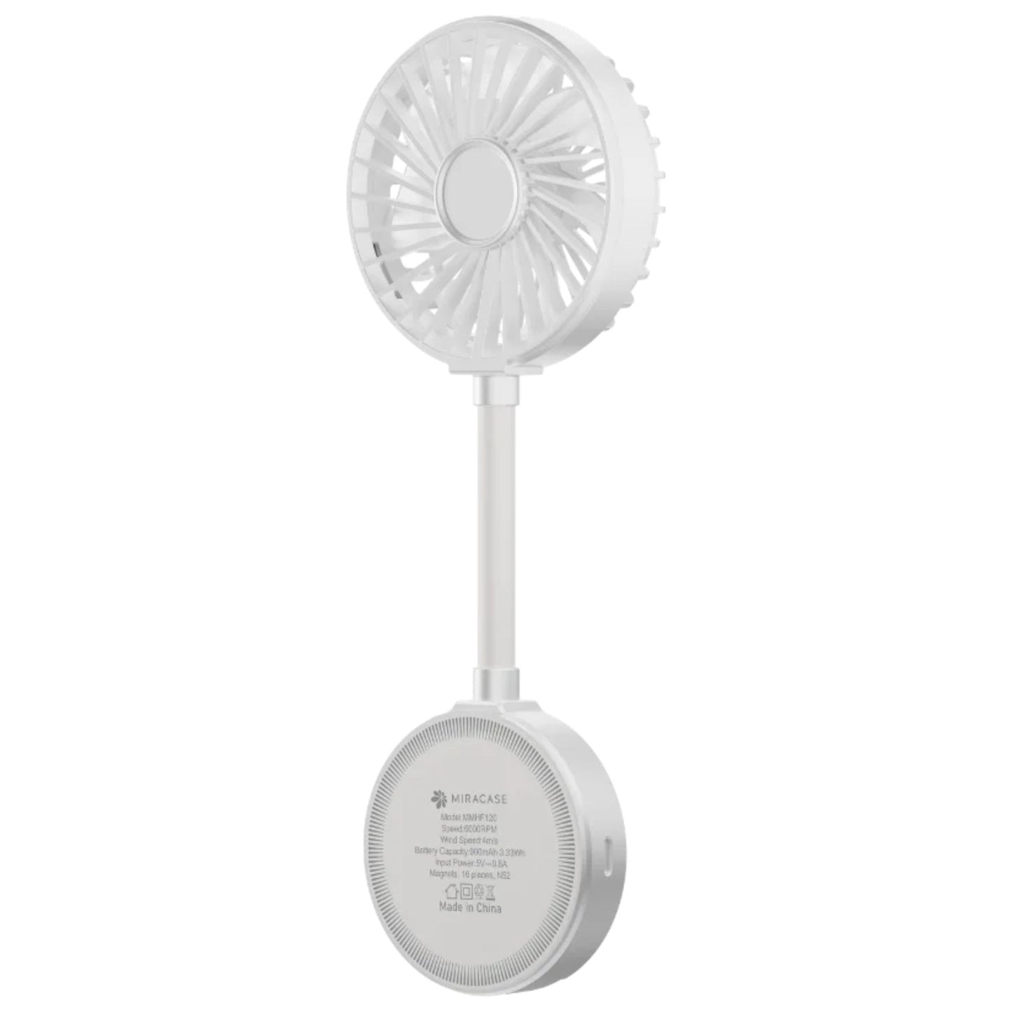 מאוורר ידני מגנטי דגם Megasafe Miracase MMHF120