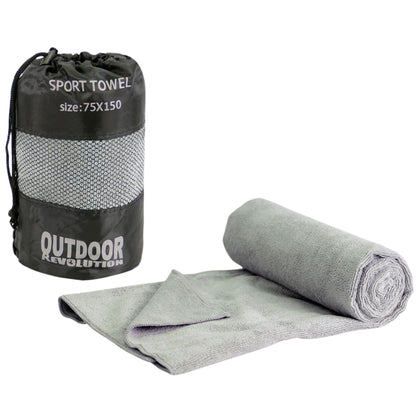 מגבת Microfiber בגודל 150*75 ס"מ Outdoor Revolution