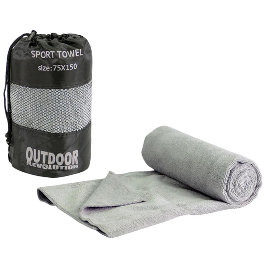 מגבת Microfiber בגודל 150*75 ס"מ Outdoor Revolution