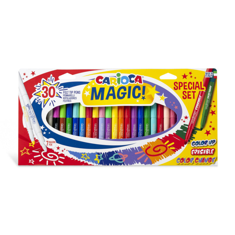 סט 30 טושים קסם - Carioca Magic Felt