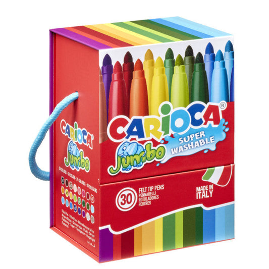 סט 30 טושים - Carioca Maxi Jumbo