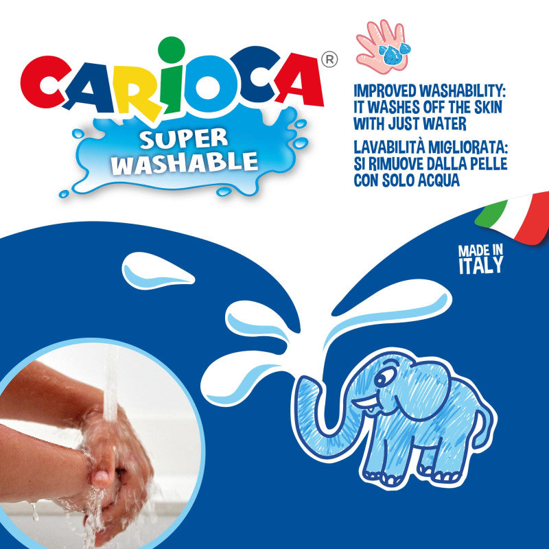 סט 30 טושים - Carioca Maxi Jumbo