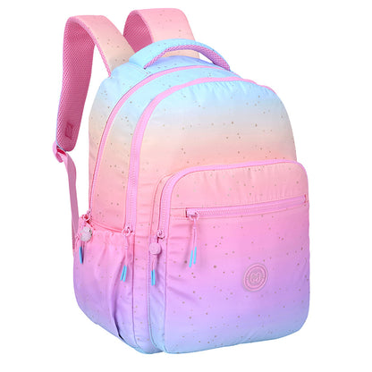 תיק גב ארגונומי 2 תאים עם כיס קדמי כפול Marshmallow צבעוני