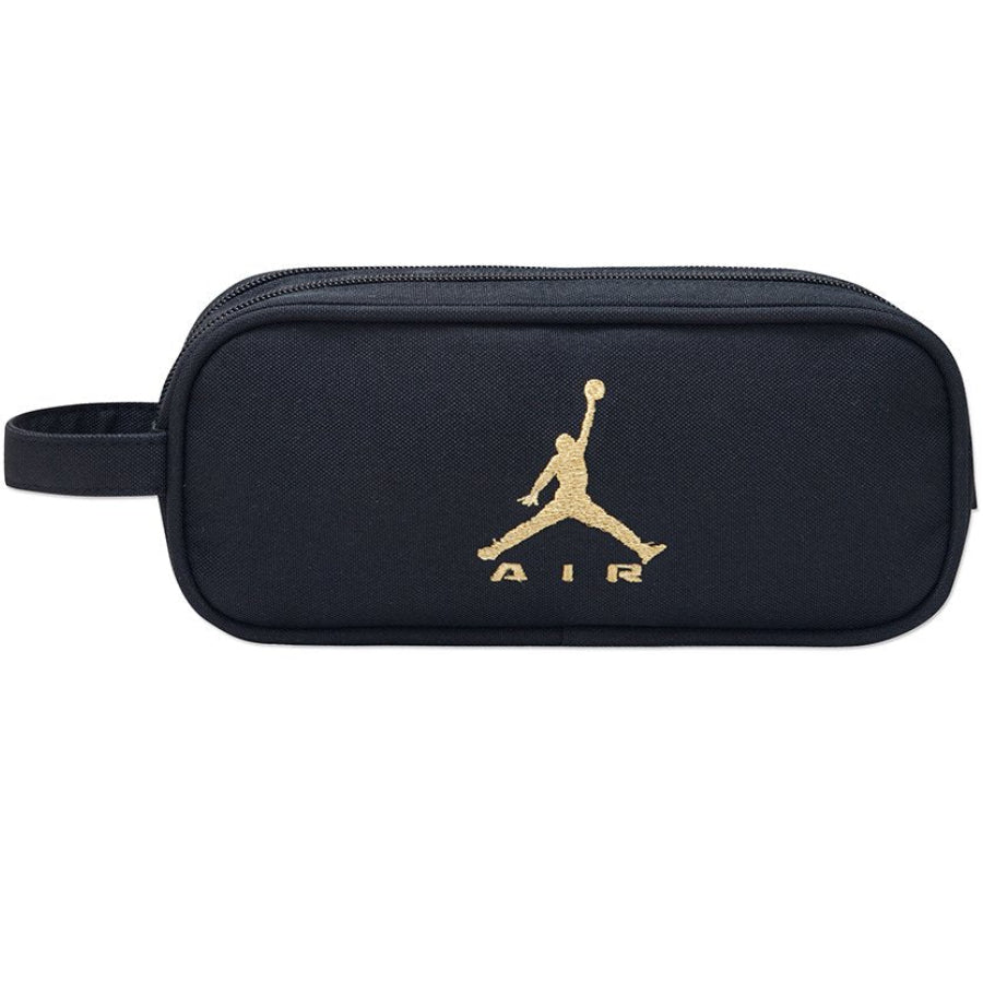 קלמר 2 תאים - Air Jordan שחור לוגו זהב