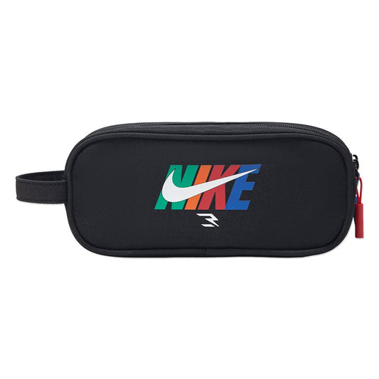קלמר 2 תאים NIKE - שחור עם לוגו צבעוני