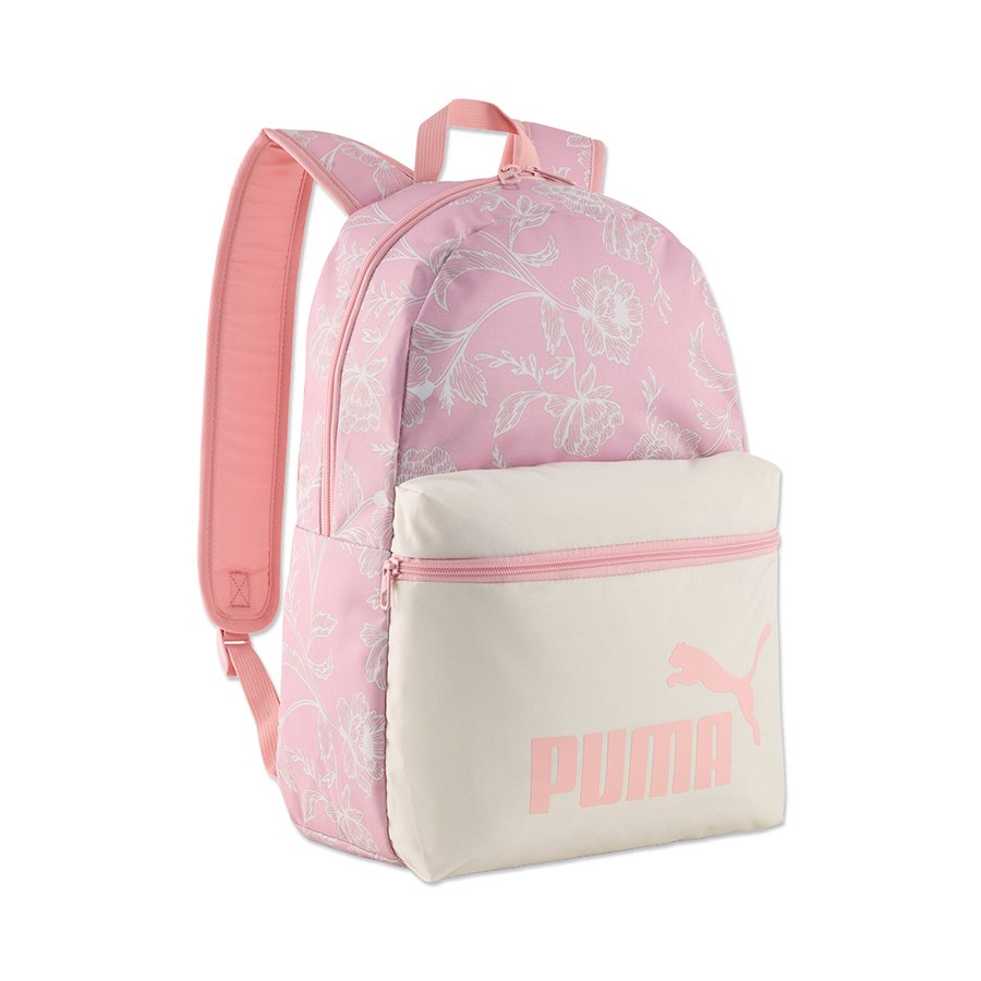 תיק גב ורוד פרחוני של Puma