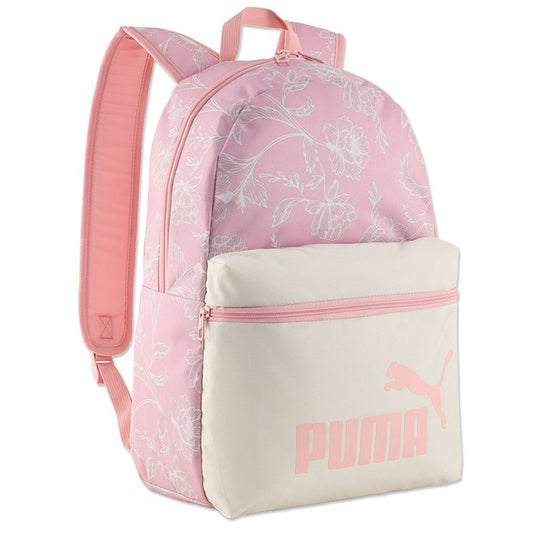 תיק גב ורוד פרחוני של Puma