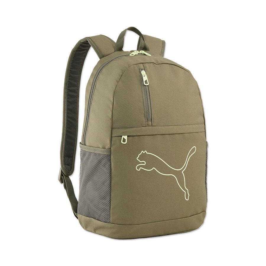 תיק גב ירוק זית ואפור של Puma