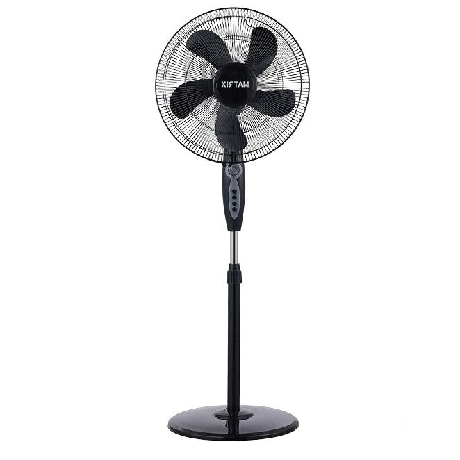 סאיינט לקת בע"מ מאוורר 60W עומד 16" שחור כולל טיימר 5 להבים מטריקס Matrix
