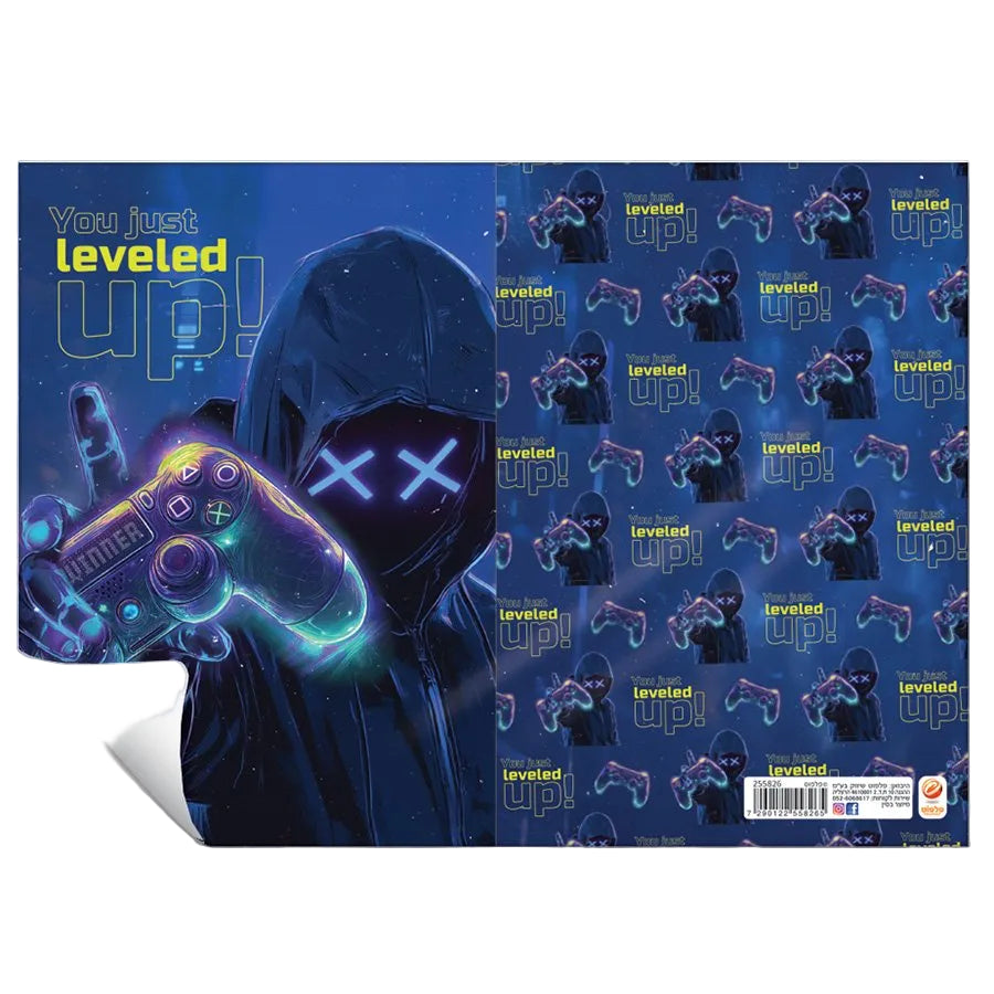 עטיפות למחברת 10+10 גיימינג גיימר
