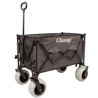 עגלת קמפינג מתקפלת עם גלגלי בלון Glamp