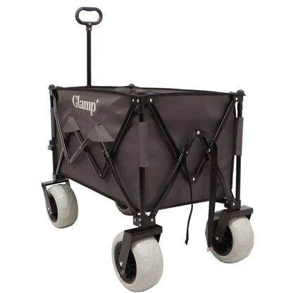 עגלת קמפינג מתקפלת עם גלגלי בלון Glamp