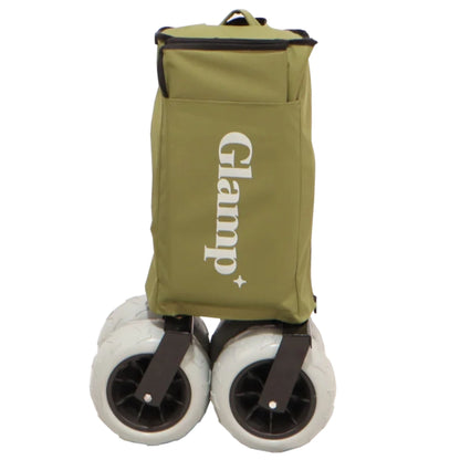 עגלת קמפינג מתקפלת עם גלגלי בלון Glamp