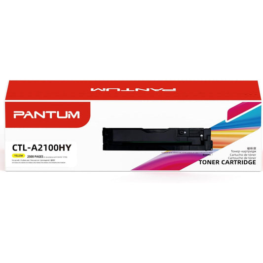 טונר ה-Pantum CTLA2100HY בצבע צהוב הוא הבחירה האידיאלית להדפסה צבעונית חיונית ומקצועית, המעניק שילוב של גוונים טבעיים והספק עבודה גבוה לחיסכון מרבי.