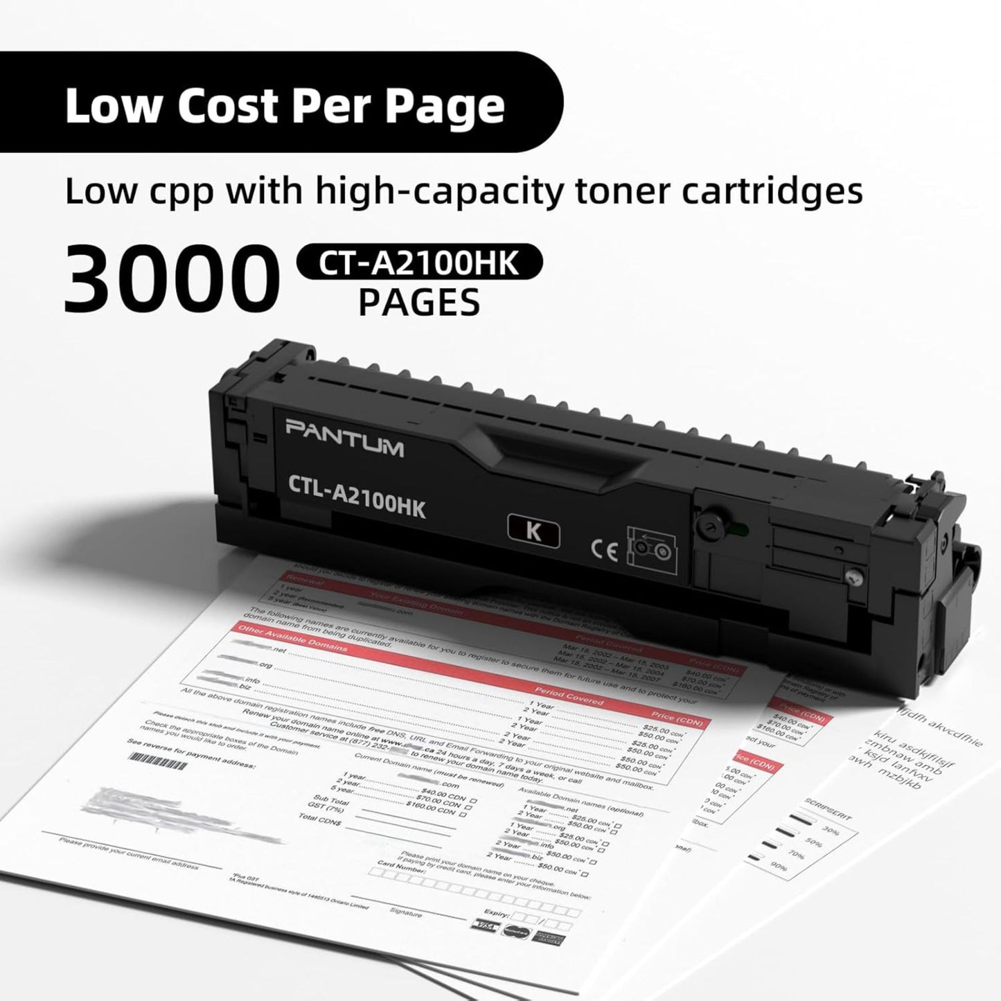 טונר עד 3,000 דף  Pantum CTLA2100HK שחור