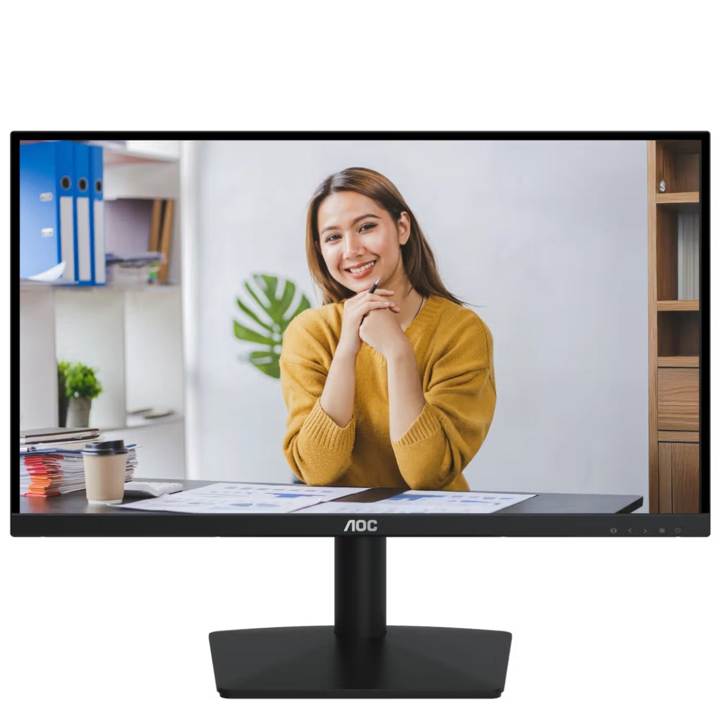 מסך מחשב "23.8 AOC 24B15H3 FHD 120Hz IPS