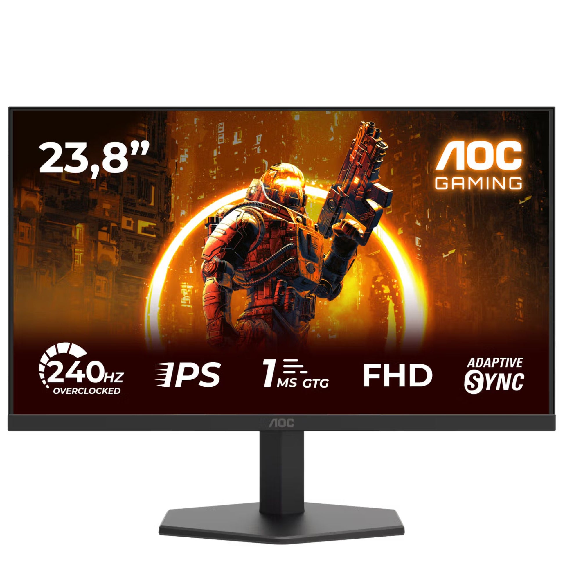 מסך הגיימינג AOC 24G11ZE הוא מכונת ביצועים טהורה המיועדת לגיימרים תחרותיים, המשלבת מהירות תגובה קיצונית עם איכות תמונה מרהיבה לחוויית משחק חלקה ללא פשרות