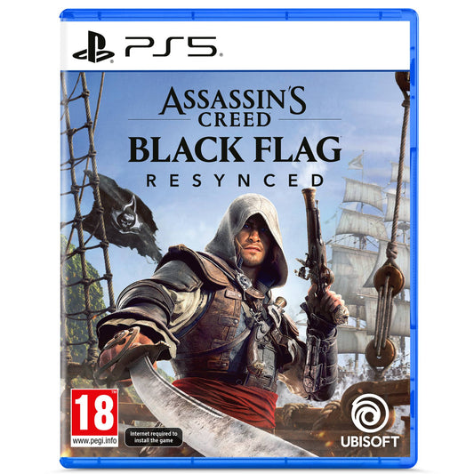 Assassins Creed Black Flag Resynced Standard. E. PS5 משחק