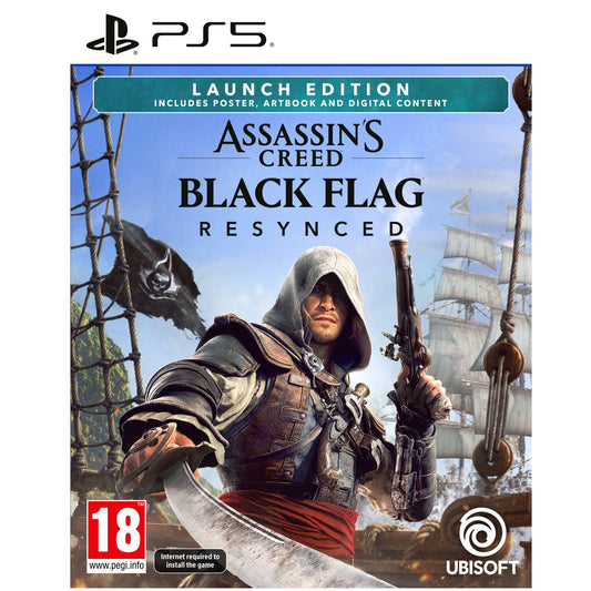 Assassins Creed Black Flag Resynced D1 Edition PS5 משחק