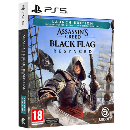 Assassins Creed Black Flag Resynced D1 Edition PS5 משחק