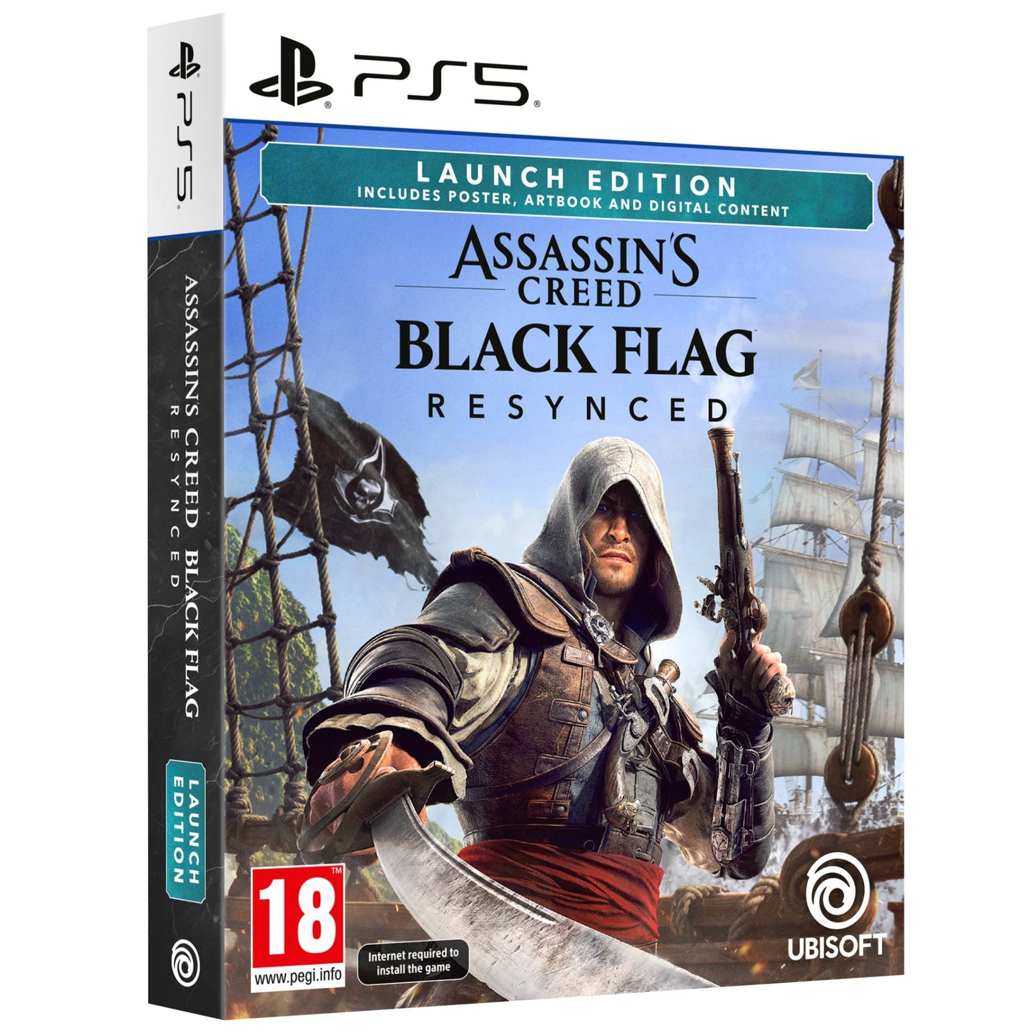 Assassins Creed Black Flag Resynced D1 Edition PS5 משחק