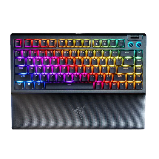 מקלדת מכאנית- Razer BlackWidow V4 75% Black