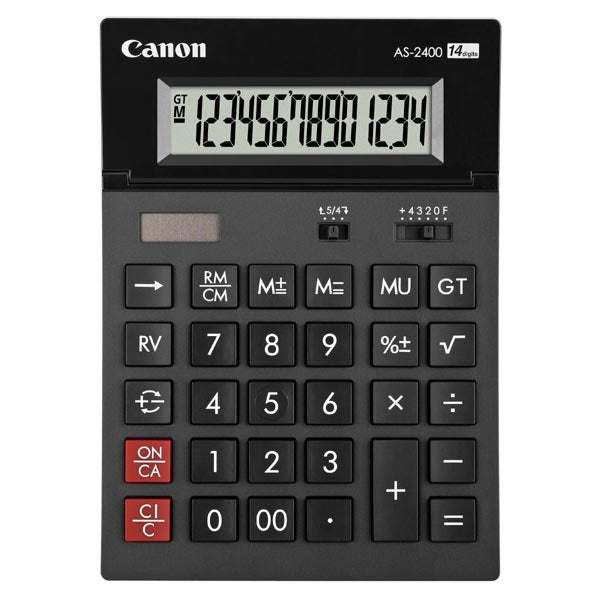 מחשבון שולחני  Canon Calculator AS-2400