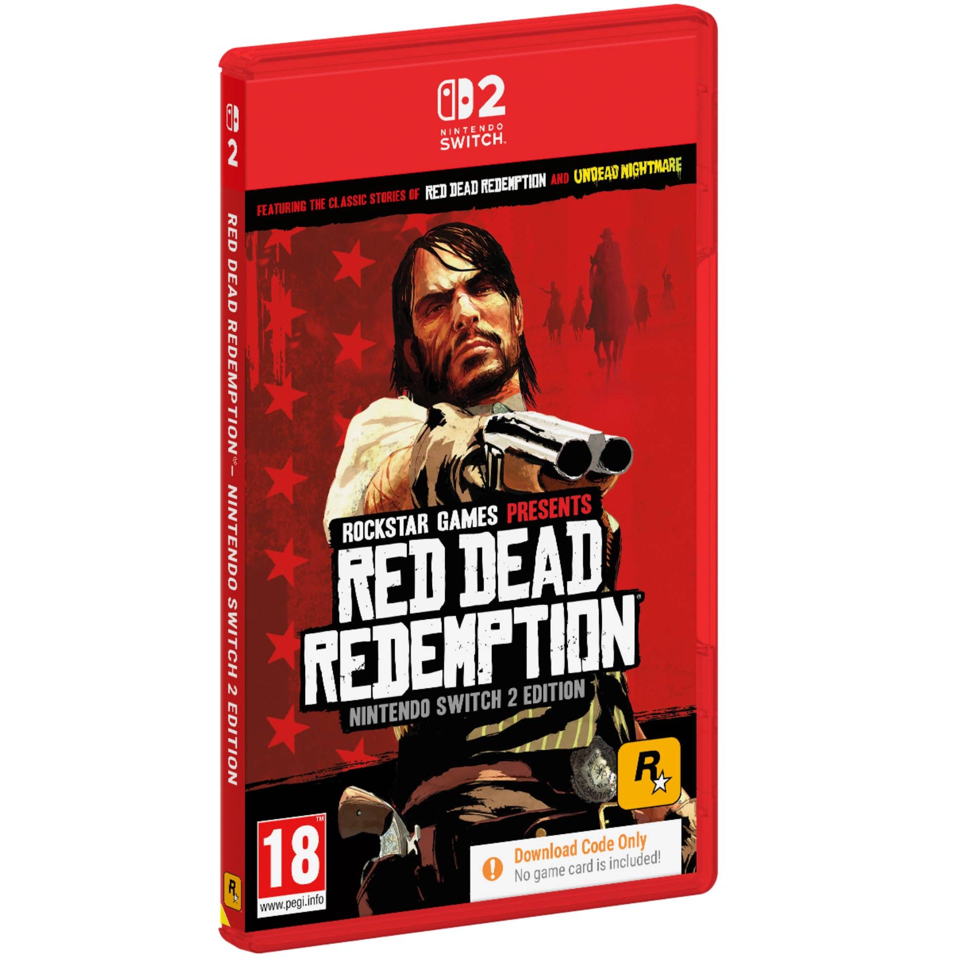 משחק Red Dead Redemption Hd Code In Box Nintendo Switch 2