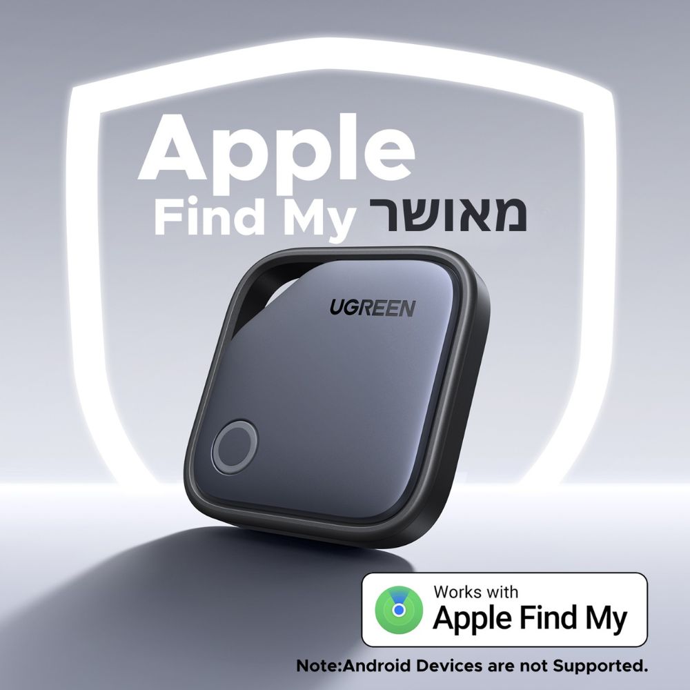 תג איתור חכם Ugreen FineTrack iPhone – Apple Find My