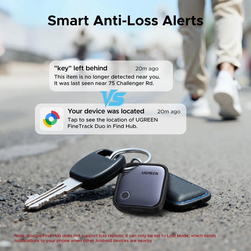 תג איתור UGREEN TRACKER - SAMSUNG SMARTTHINGS