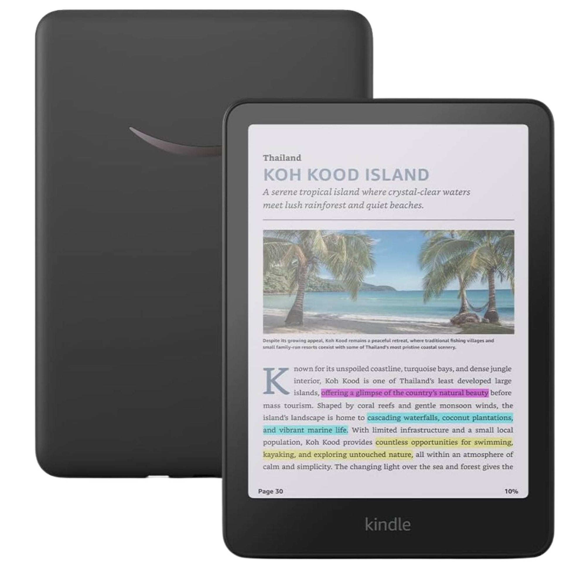 קורה ספרים Amazon Kindle colorsoft  7"/16GB no ads שחור