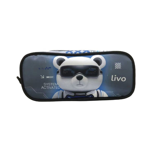 קלמר 2 תאים Livo Art דוב חלל