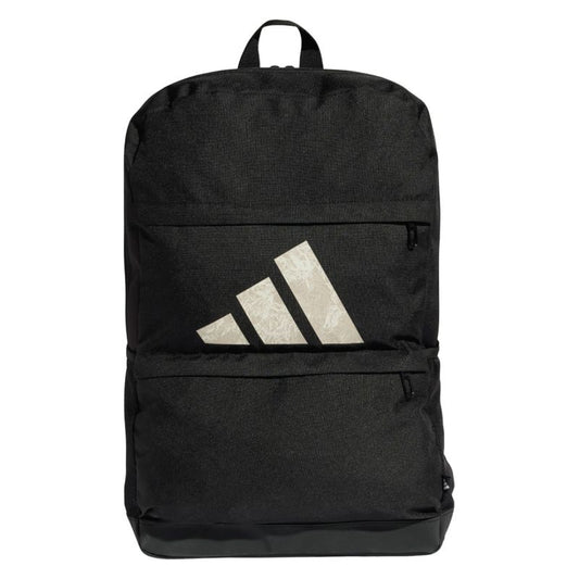 תיק גב Adidas שחור לוגו שמנת