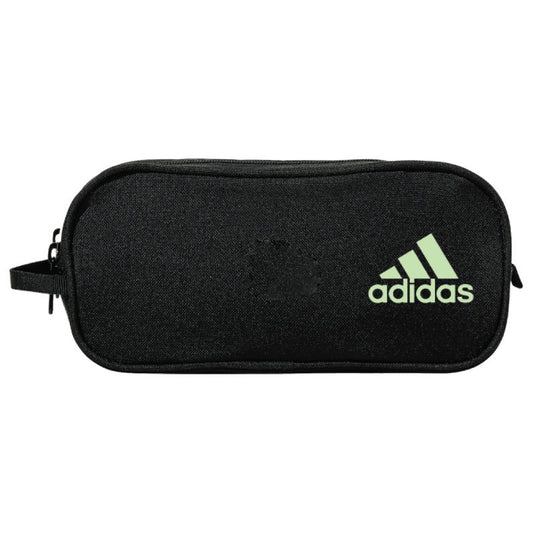 קלמר 2 תאים Adidas שחור לוגו ירוק