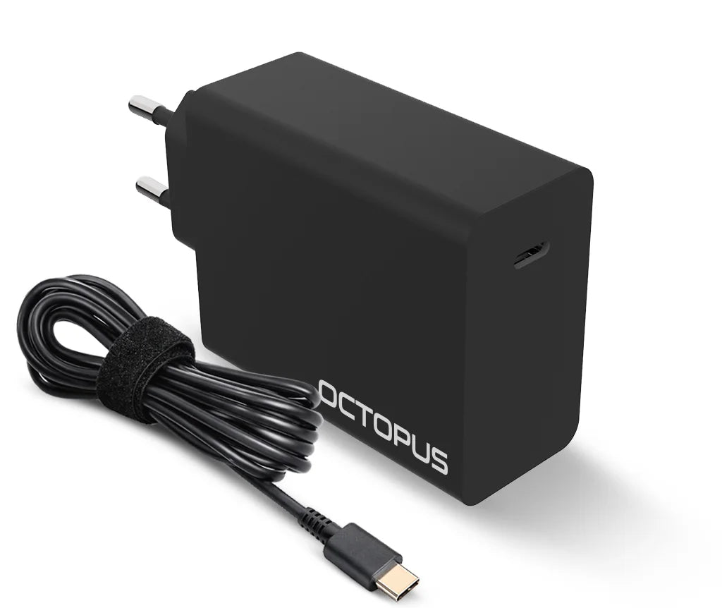 מטען אוניברסלי למחשב נייד OCTOPUS TYPE-C 100W