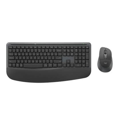 סט מקלדת ועכבר אלחוטיים Signature Comfort Plus MK880 מבית Logitech