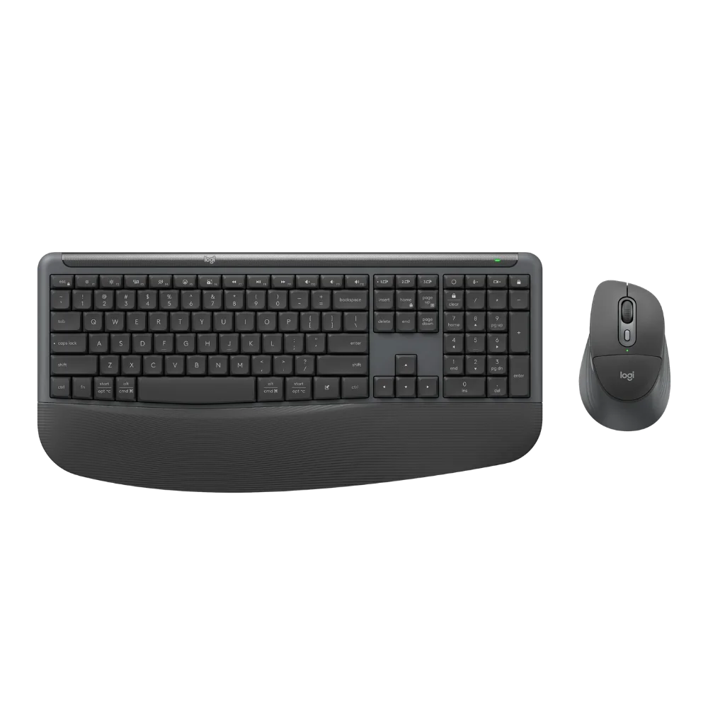 סט מקלדת ועכבר אלחוטיים Signature Comfort Plus MK880 מבית Logitech