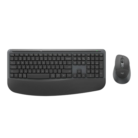 סט מקלדת ועכבר אלחוטיים Signature Comfort Plus MK880 מבית Logitech
