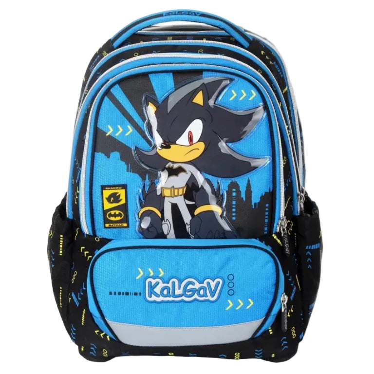 סט תיק טרולי אורטופדי וקלמר Itrolly Sonic DC שחור/כחול