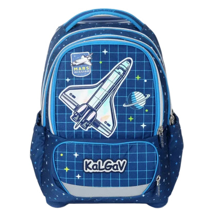 סט תיק טרולי אורטופדי וקלמר Itrolly Space כחול