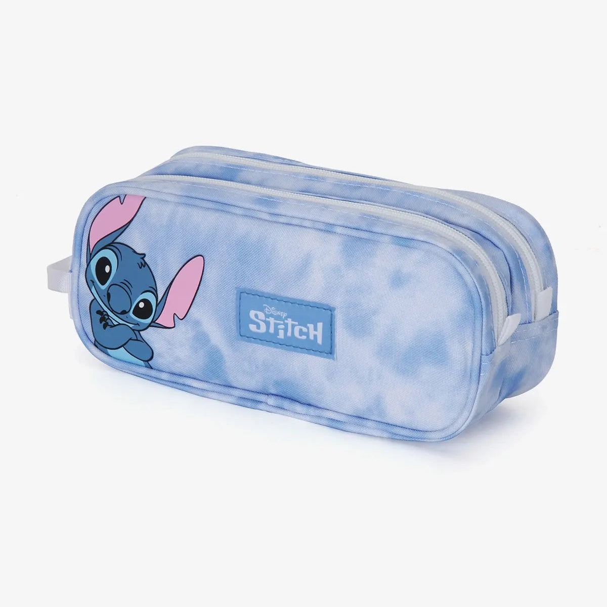 קלמר 2 תאים STITCH DYE TIE כחול  93877